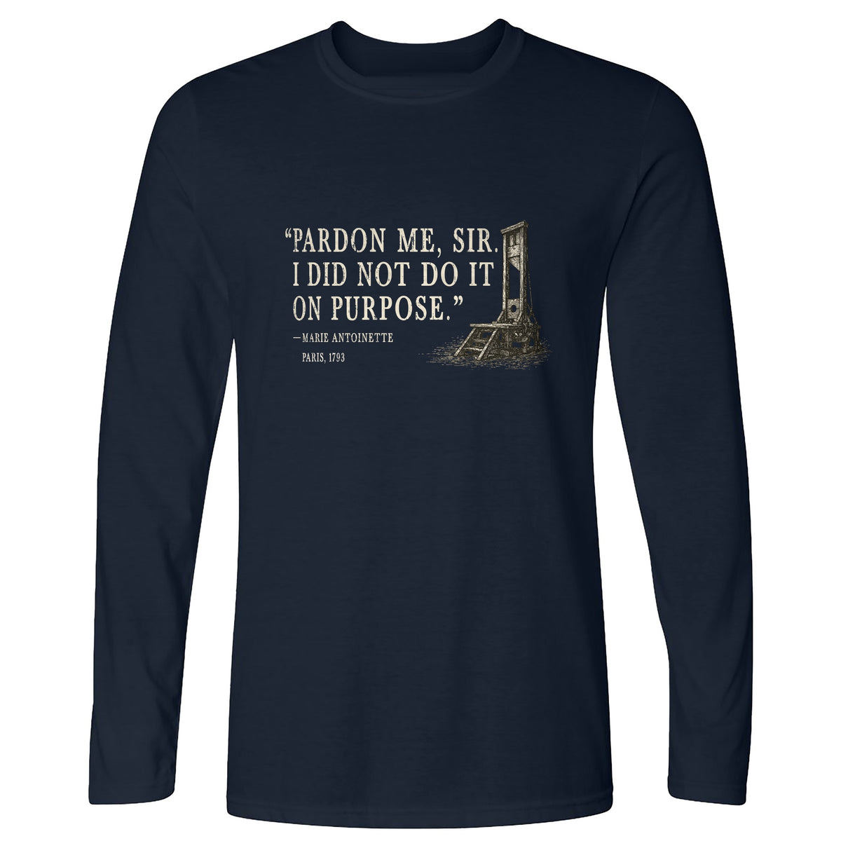 Marie Antoinette Long Sleeve T-Shirt