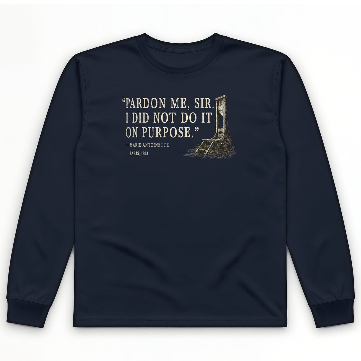 Marie Antoinette Long Sleeve T-Shirt