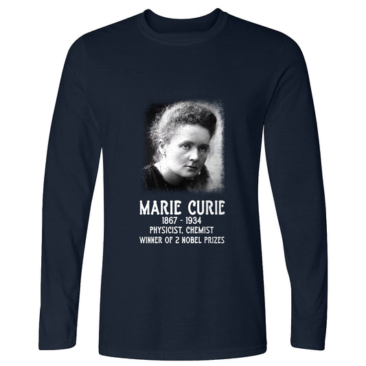 Marie Curie Long Sleeve T-Shirt