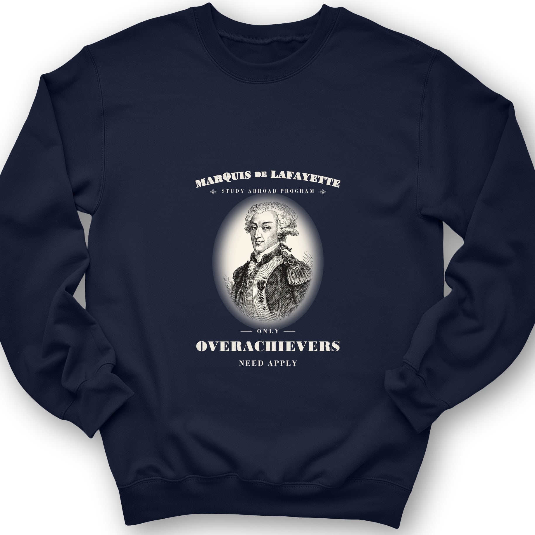 Marquis de Lafayette Study Abroad Program Sweatshirt