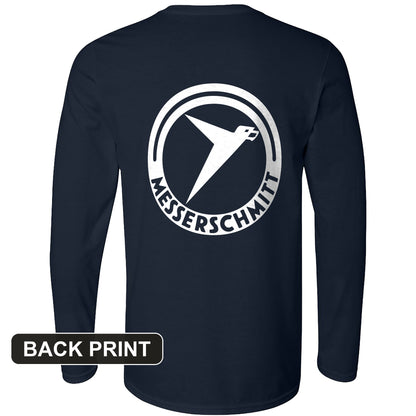 Messerschmitt Back Print Long Sleeve T-Shirt