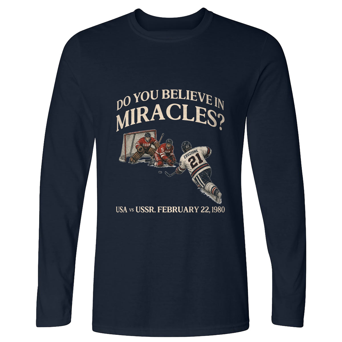 Miracle on Ice Long Sleeve T-Shirt