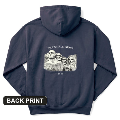 Mount Rushmore Back Print Hoodie