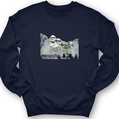 Mount Rushmore Shades Crewneck