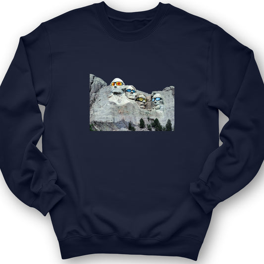 Mount Rushmore Shades Crewneck