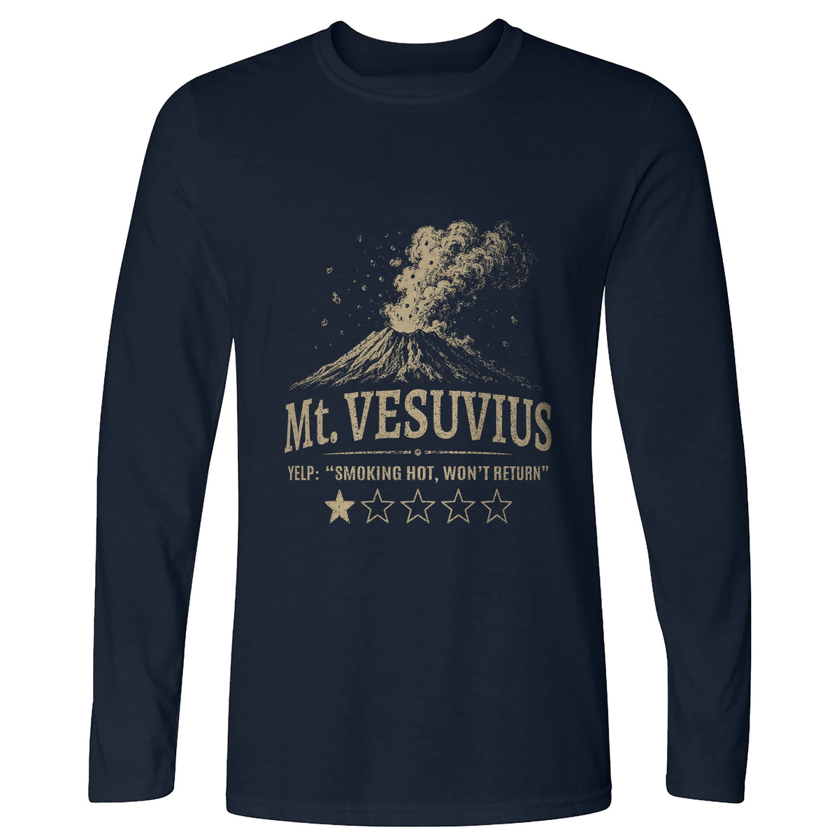Mount Vesuvius Long Sleeve T-Shirt