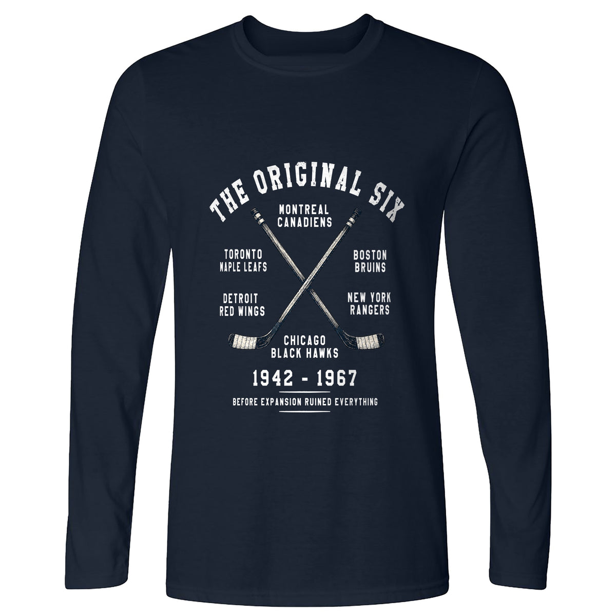 NHL Era of Six Long Sleeve T-Shirt