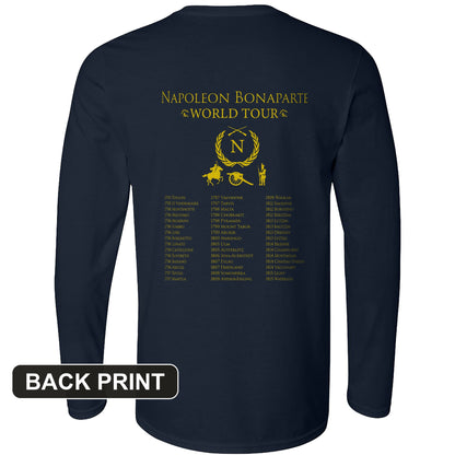 Napoleon World Tour Back Print Long Sleeve T-Shirt