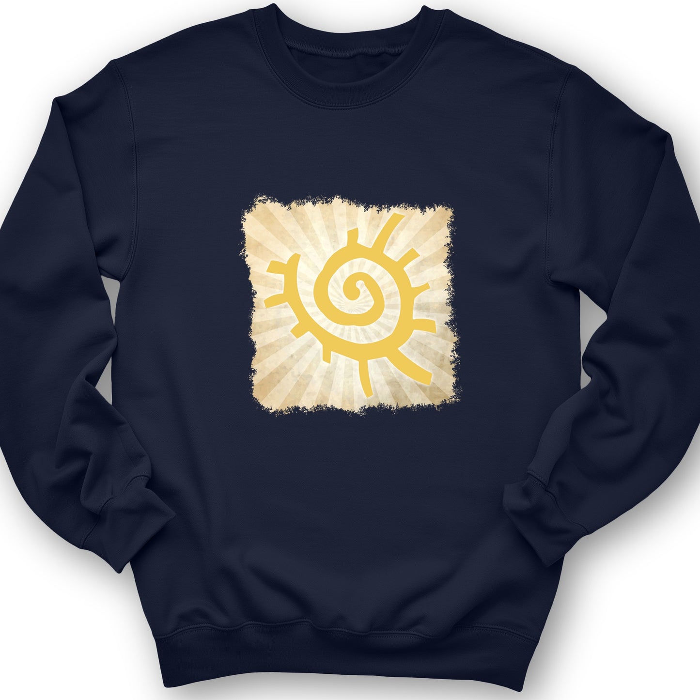 Native American Sun Symbol Crewneck