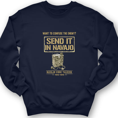 Navajo Code Talkers Crewneck