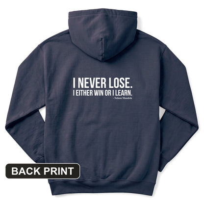 Never Lose Back Print Hoodie