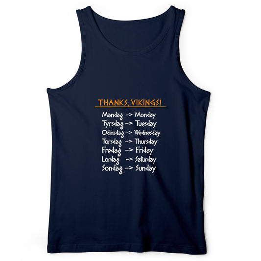 Nordic Gods Days Of The Week Tank