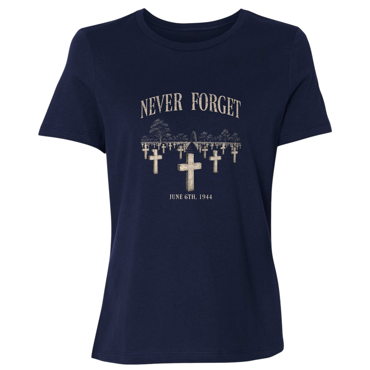 Omaha Cemetery Women's T-Shirt