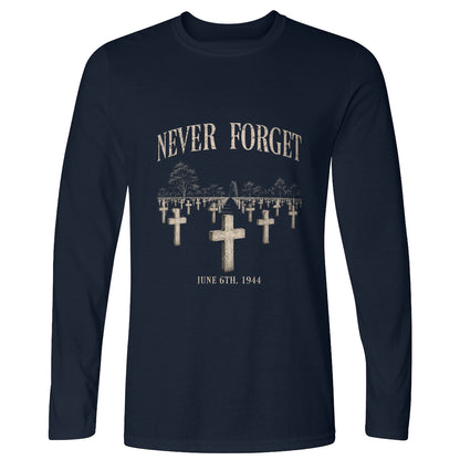 Omaha Cemetery Long Sleeve T-Shirt