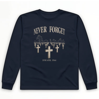 Omaha Cemetery Long Sleeve T-Shirt