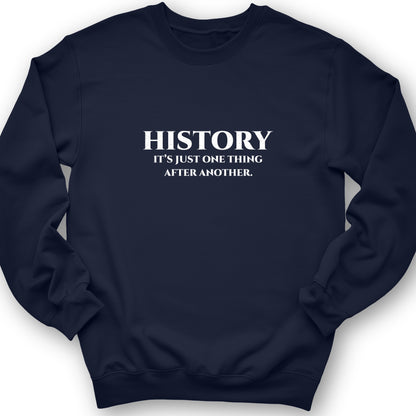 One Thing After Another Crewneck