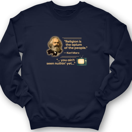 Opiate Of Masses Crewneck