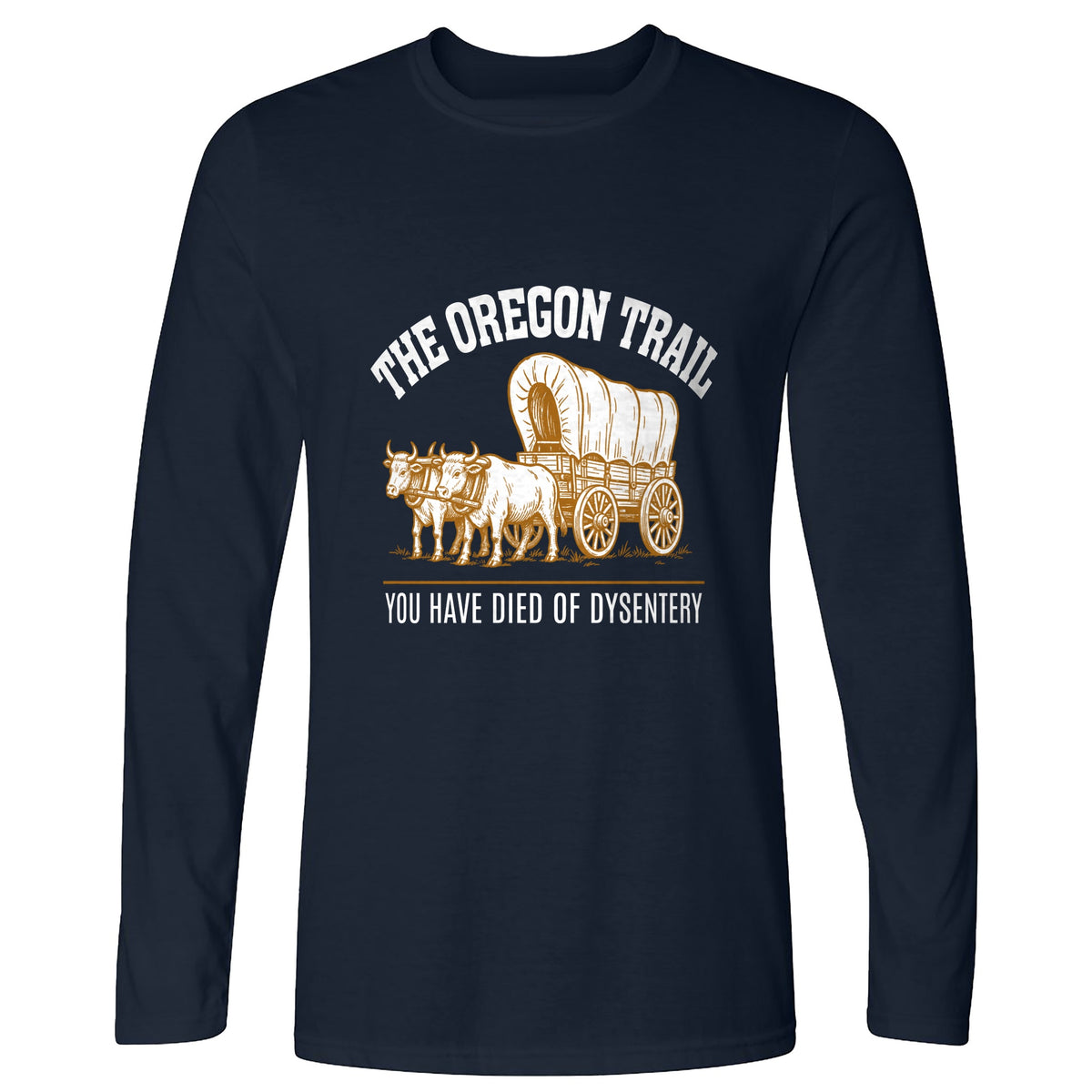 Oregon Trail Dysentery Long Sleeve T-Shirt