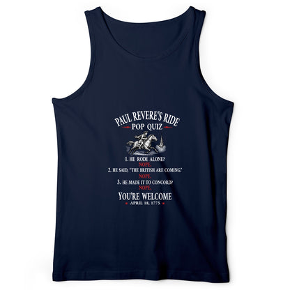 Paul Revere Quiz Tank Top