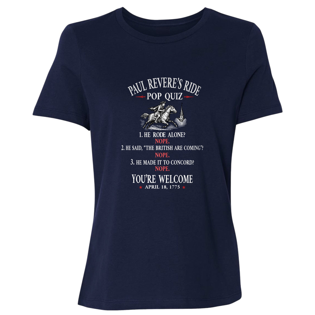 Paul Revere Quiz Women's T-Shirt