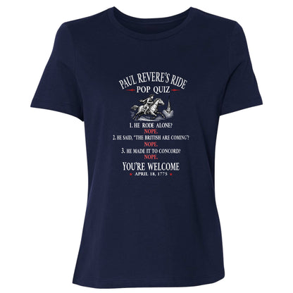 Paul Revere Quiz Women's T-Shirt