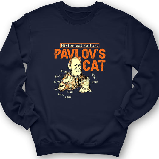 Pavlov's Cat Failure Crewneck