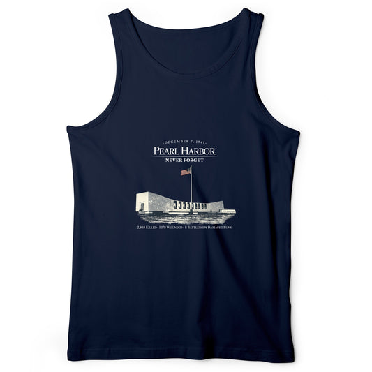 Pearl Harbor - Never Forget Tank Top