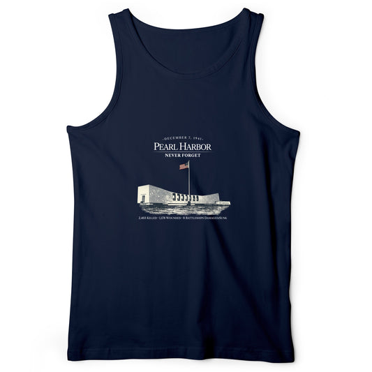 Pearl Harbor - Never Forget Tank Top