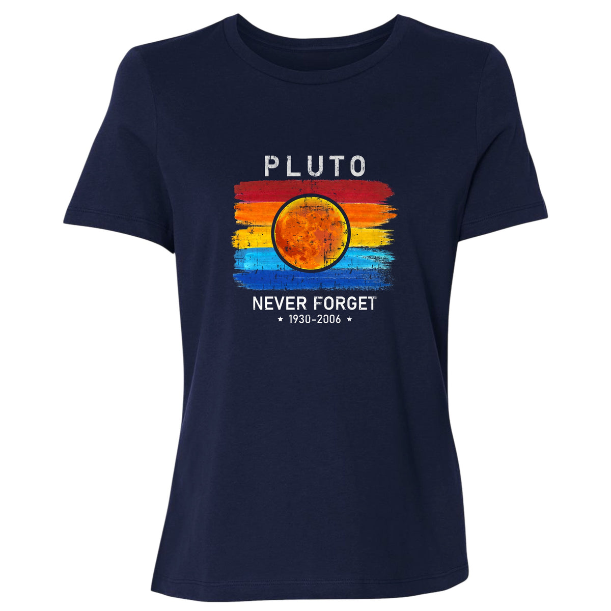 Pluto Never Forget Women's T-Shirt