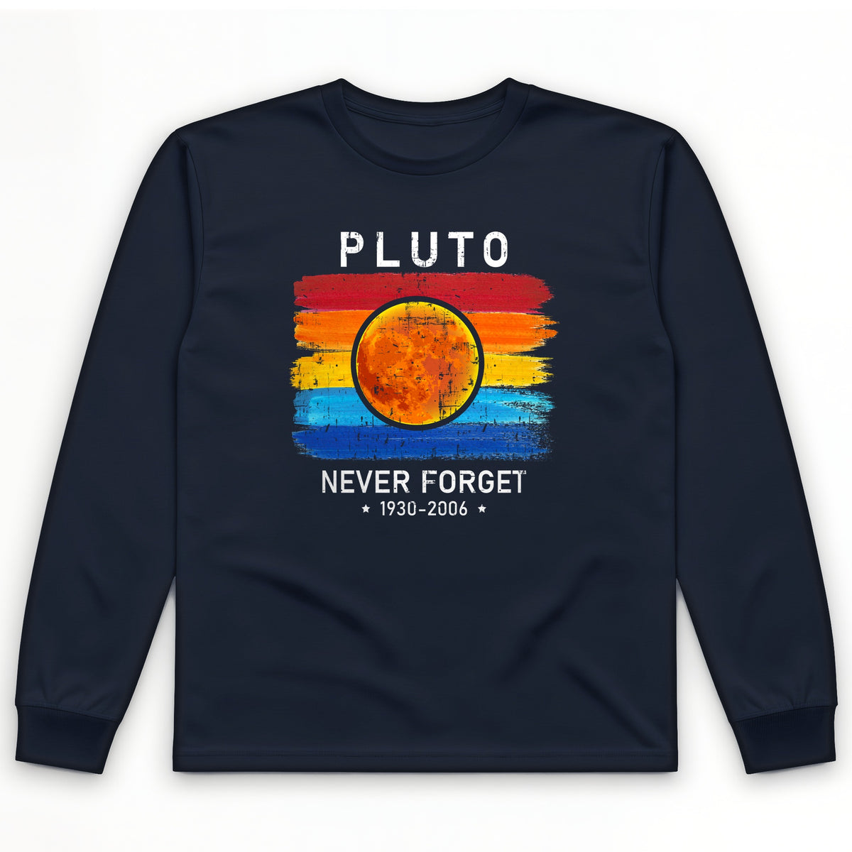 Pluto Never Forget Long Sleeve T-Shirt