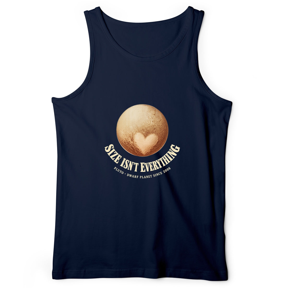 Pluto Size Isnt Everything Tank Top