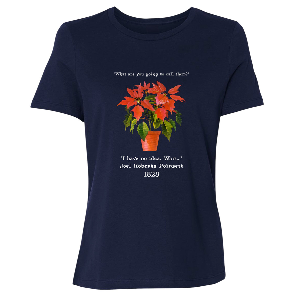 Poinsettias Women's T-Shirt
