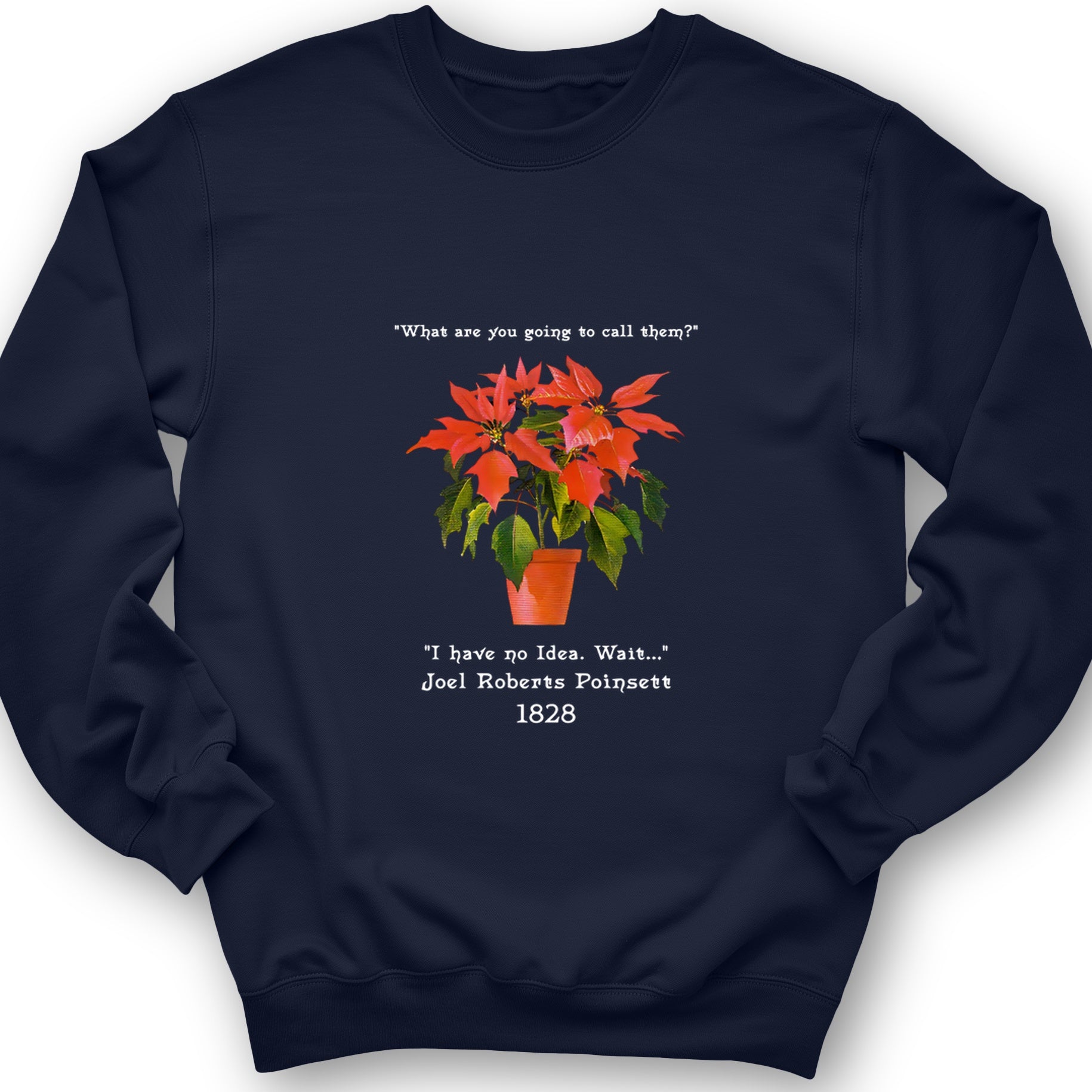 Pointsettias Crewneck