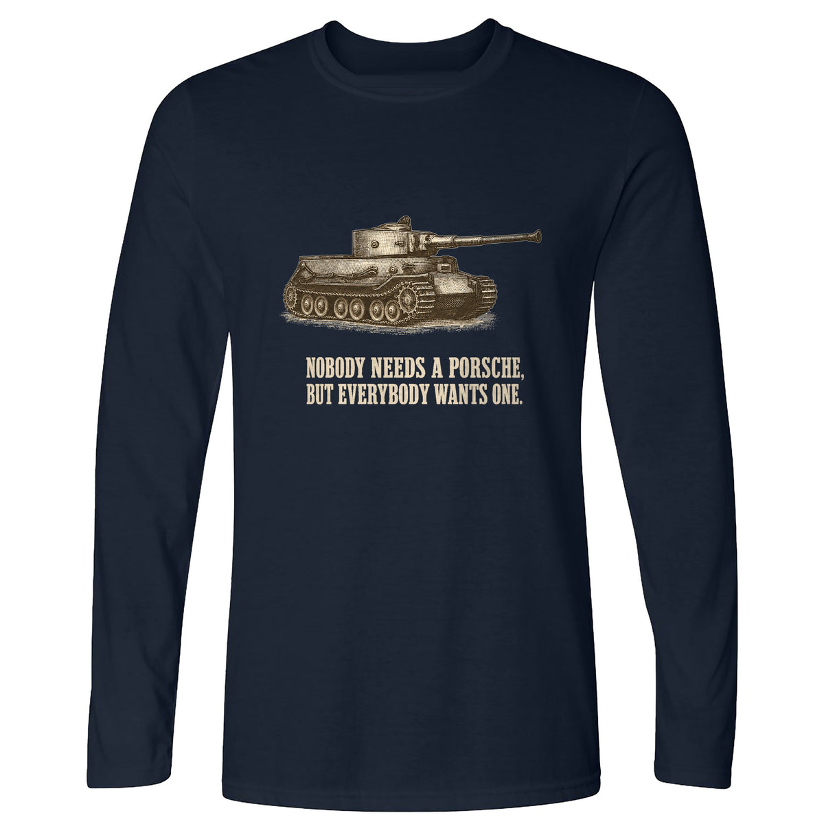 Porsche Tiger Long Sleeve T-Shirt