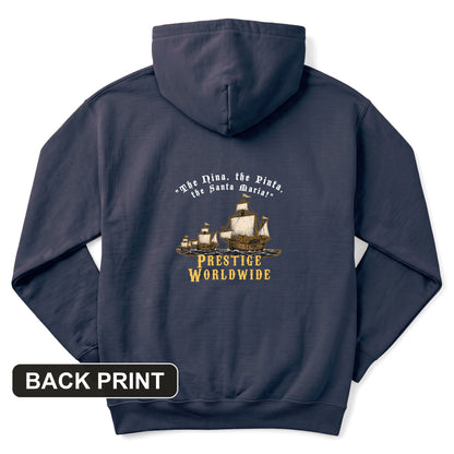 Prestige Worldwide Back Print Hoodie