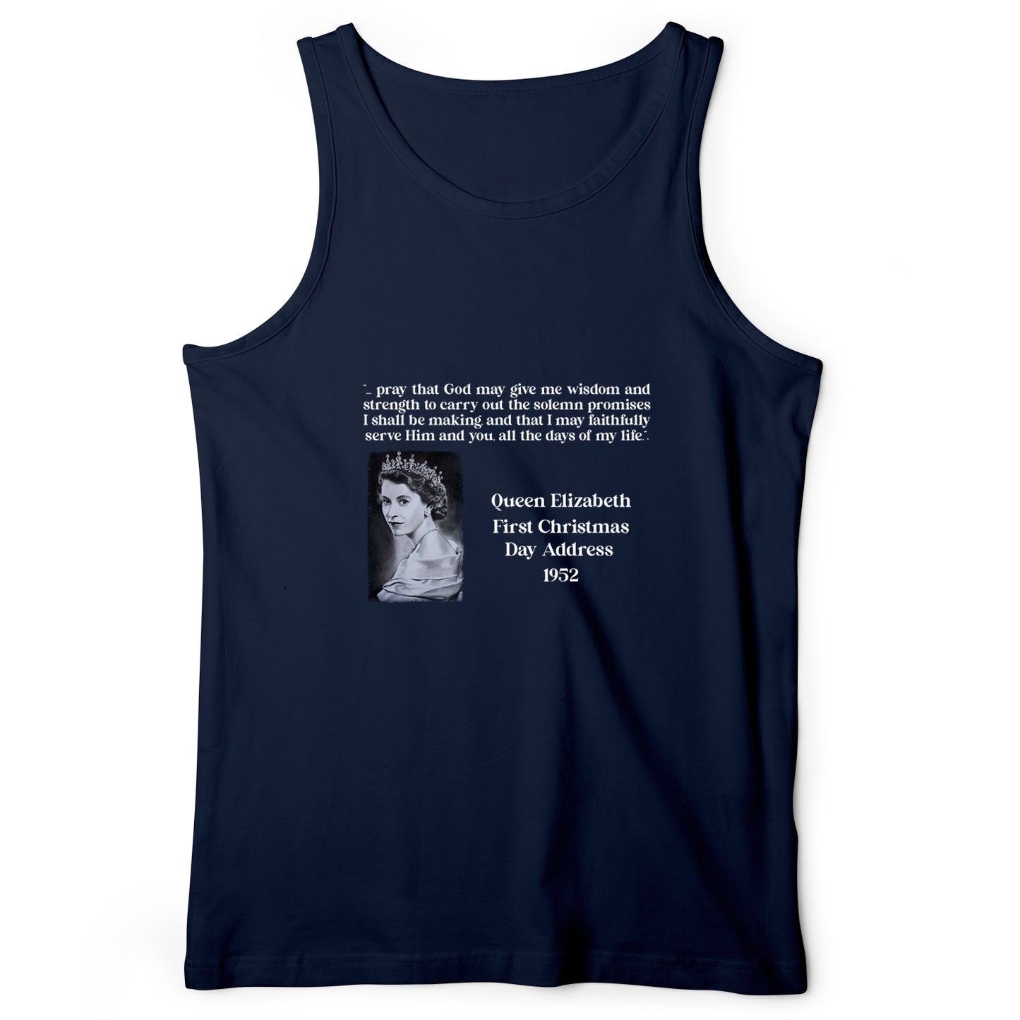 Queen Elizabeth II Xmas Address Tank