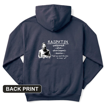 Rasputin Back Print Hoodie