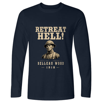 Retreat Hell Bust Long Sleeve T-Shirt