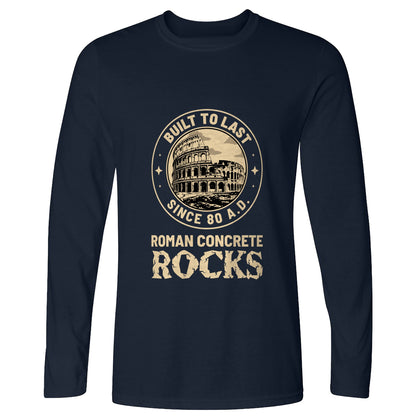 Roman Concrete Long Sleeve T-Shirt