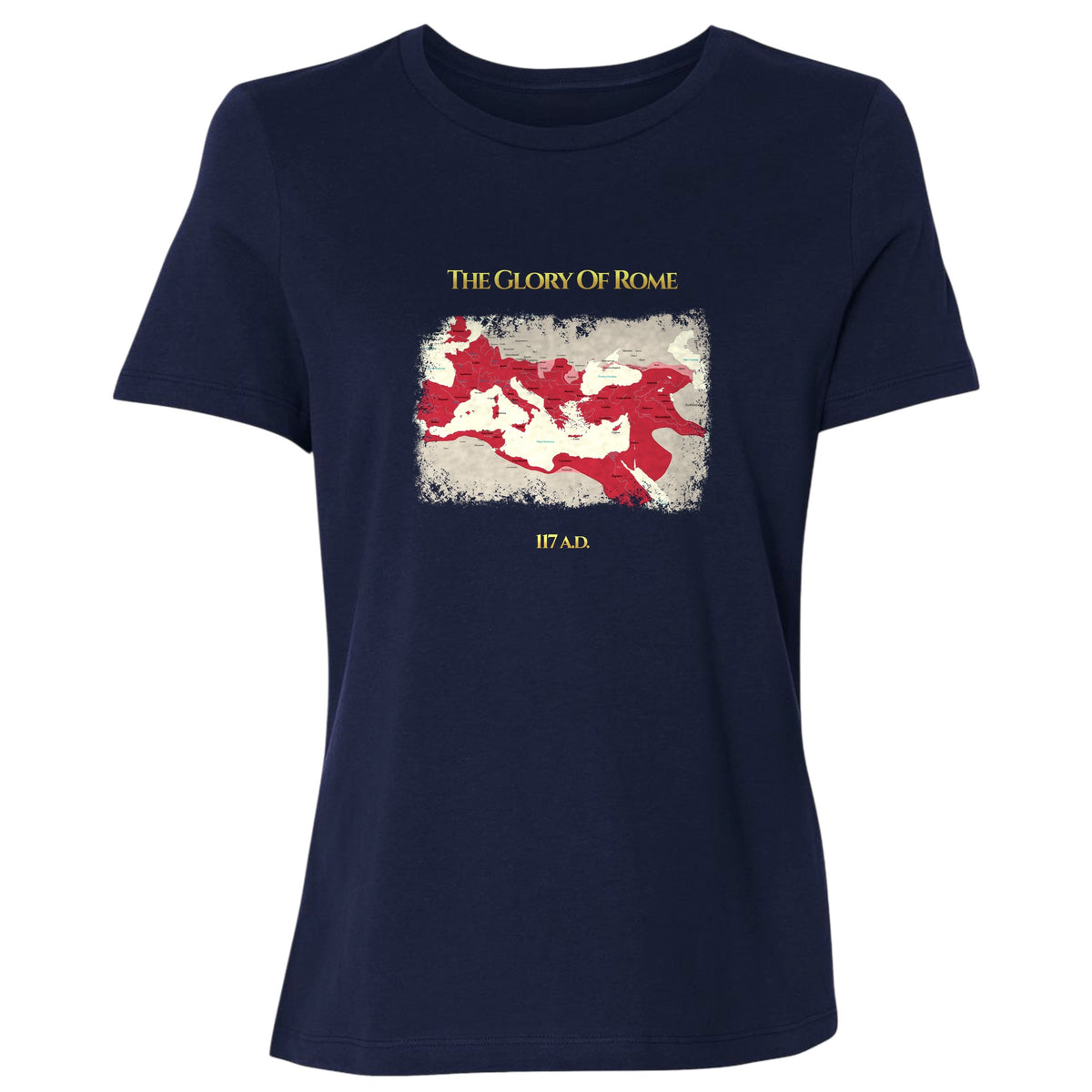 Roman Empire Map Women's T-Shirt