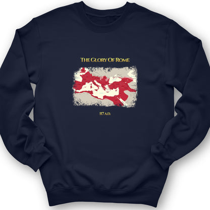 Roman Empire Map Crewneck