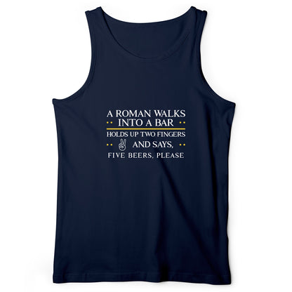 Roman Walks Into a Bar Tank