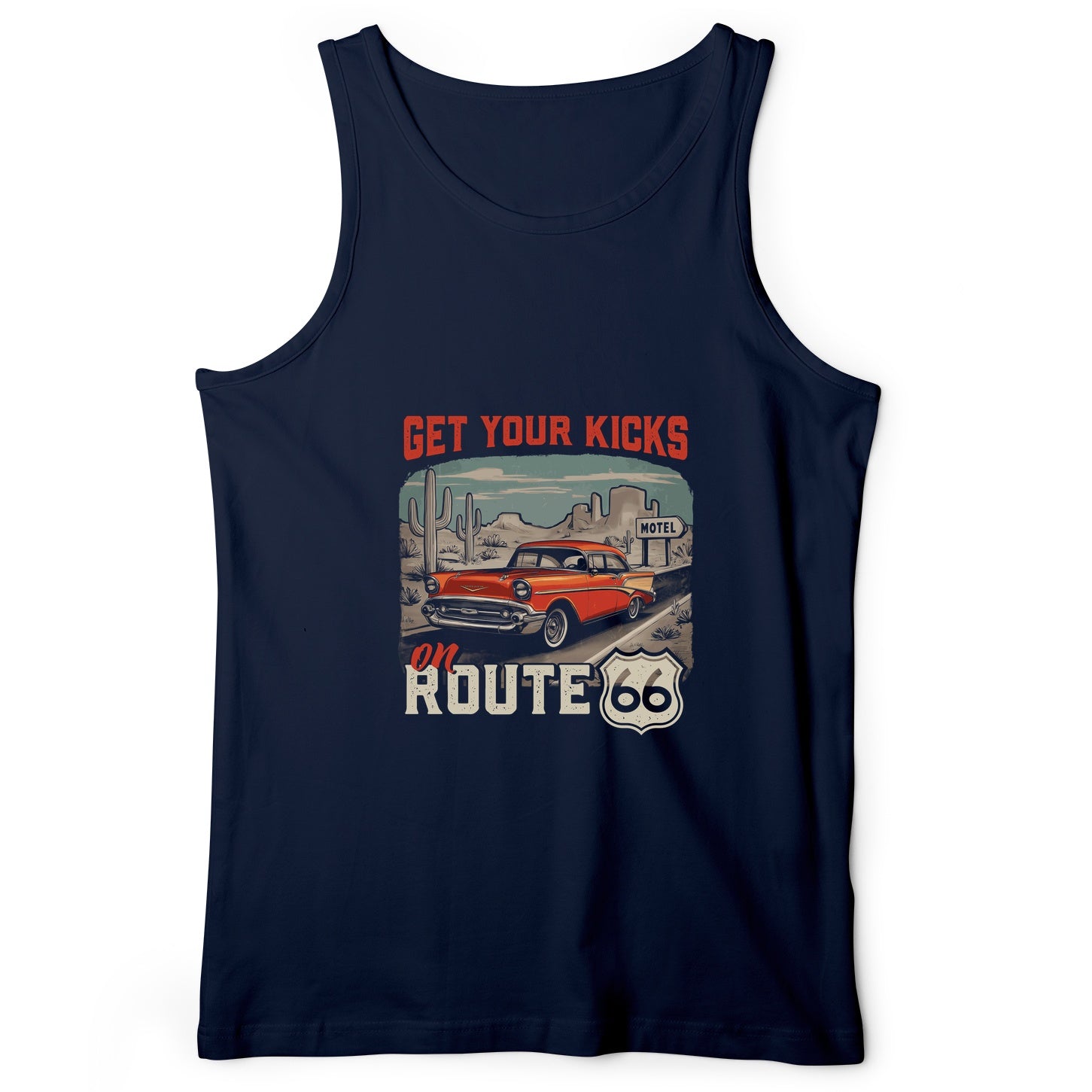 Route 66 Billboard Tank Top