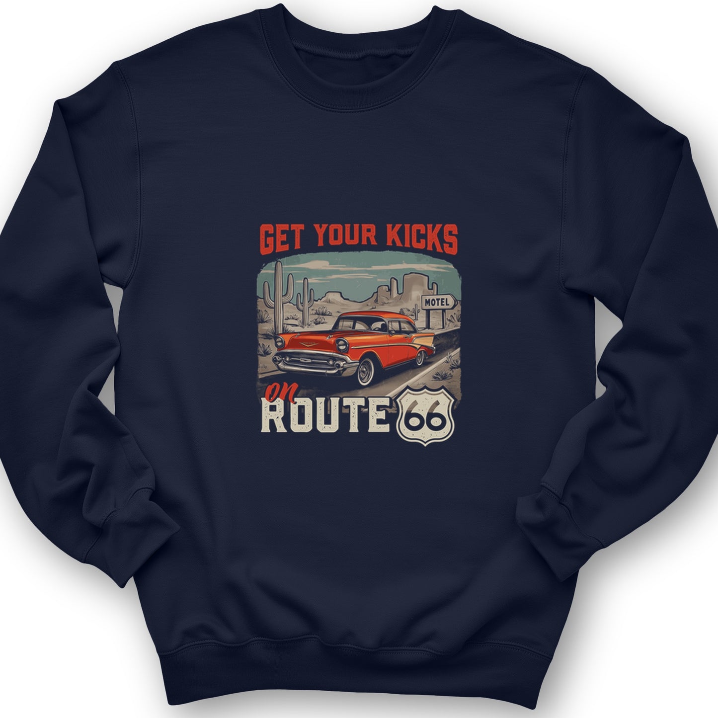 Route 66 Billboard Crewneck