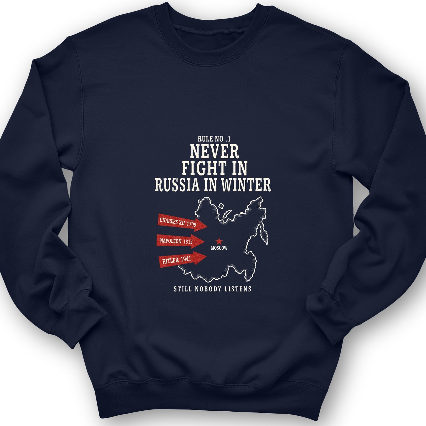 Russia In Winter Sweatshirt
