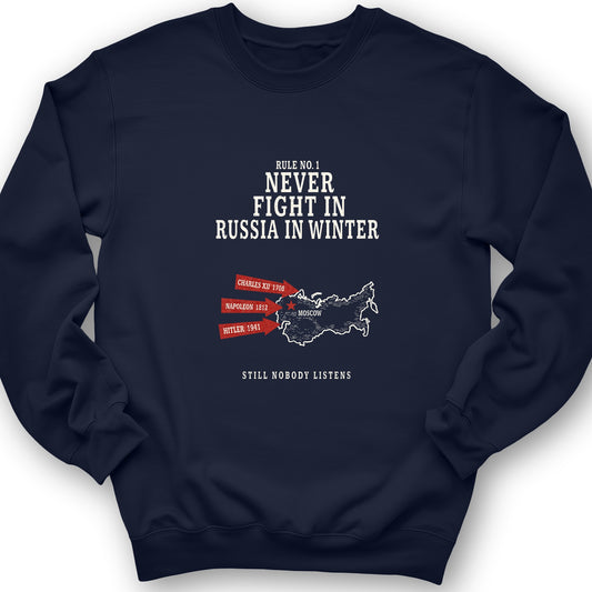 Russia In Winter Crewneck
