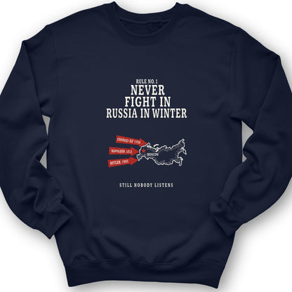 Russia In Winter Crewneck