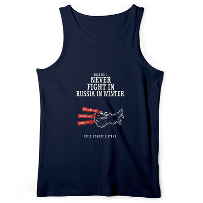 Russia In Winter Tank Top