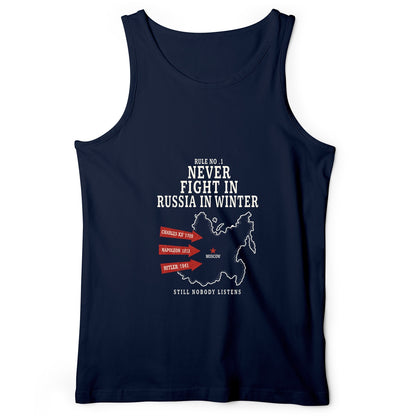 Russia In Winter Tank Top
