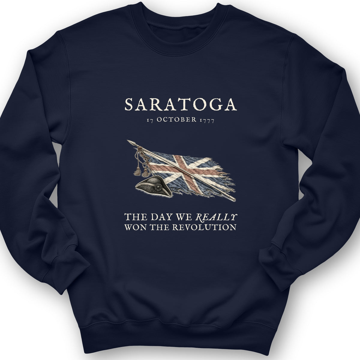 Saratoga 1777 Crewneck